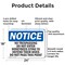 Signmission No Trespassing Do Not Enter Honeybees Sting OSHA Notice Sign, Aluminum, 24in W x 18in L, 2PK OS-2PACK-NS-A-1824-L-14916 - alternate 6